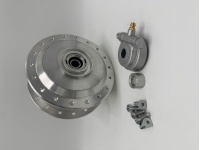 Spaakwiel naaf met remschijf opname